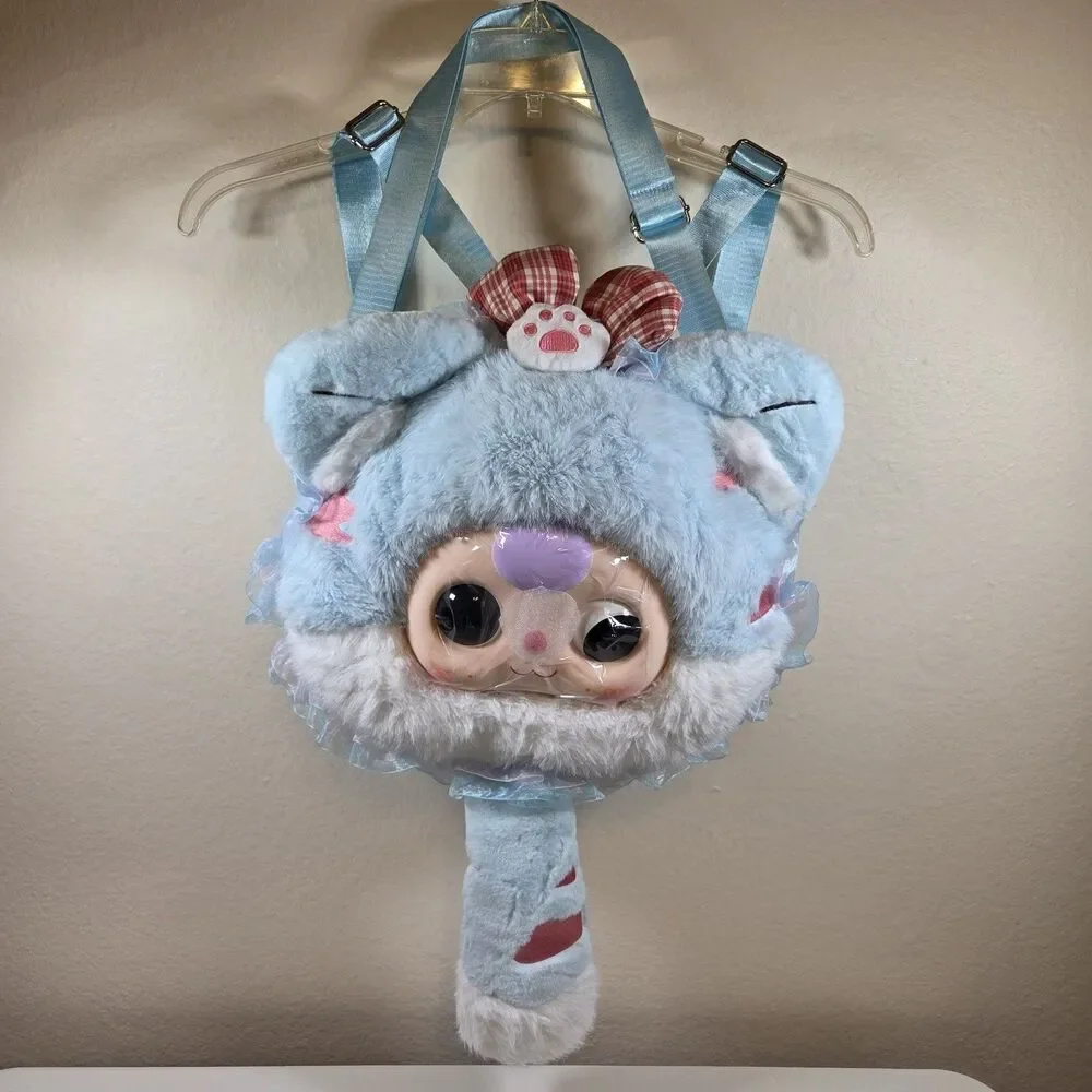 Baby Three BB3 800% Fairy Tale World Blue Cat Cool Cake Plush Backpack
